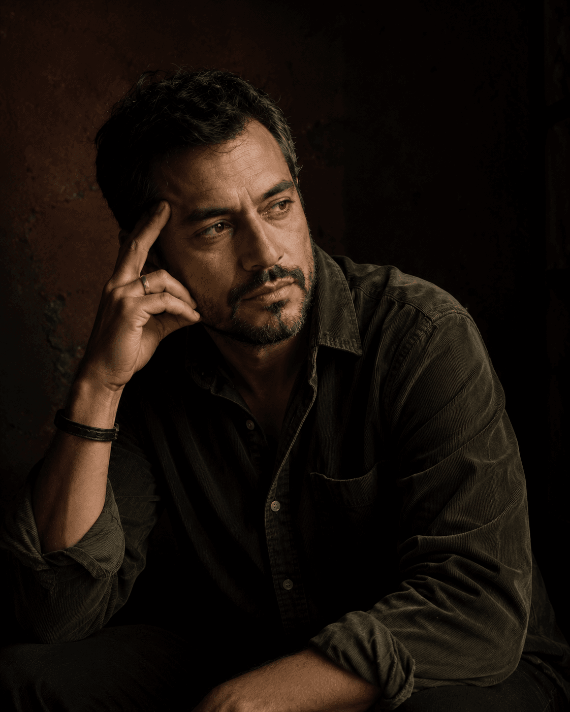 Portrait of Tomás Reyes, Sopciaga Curator