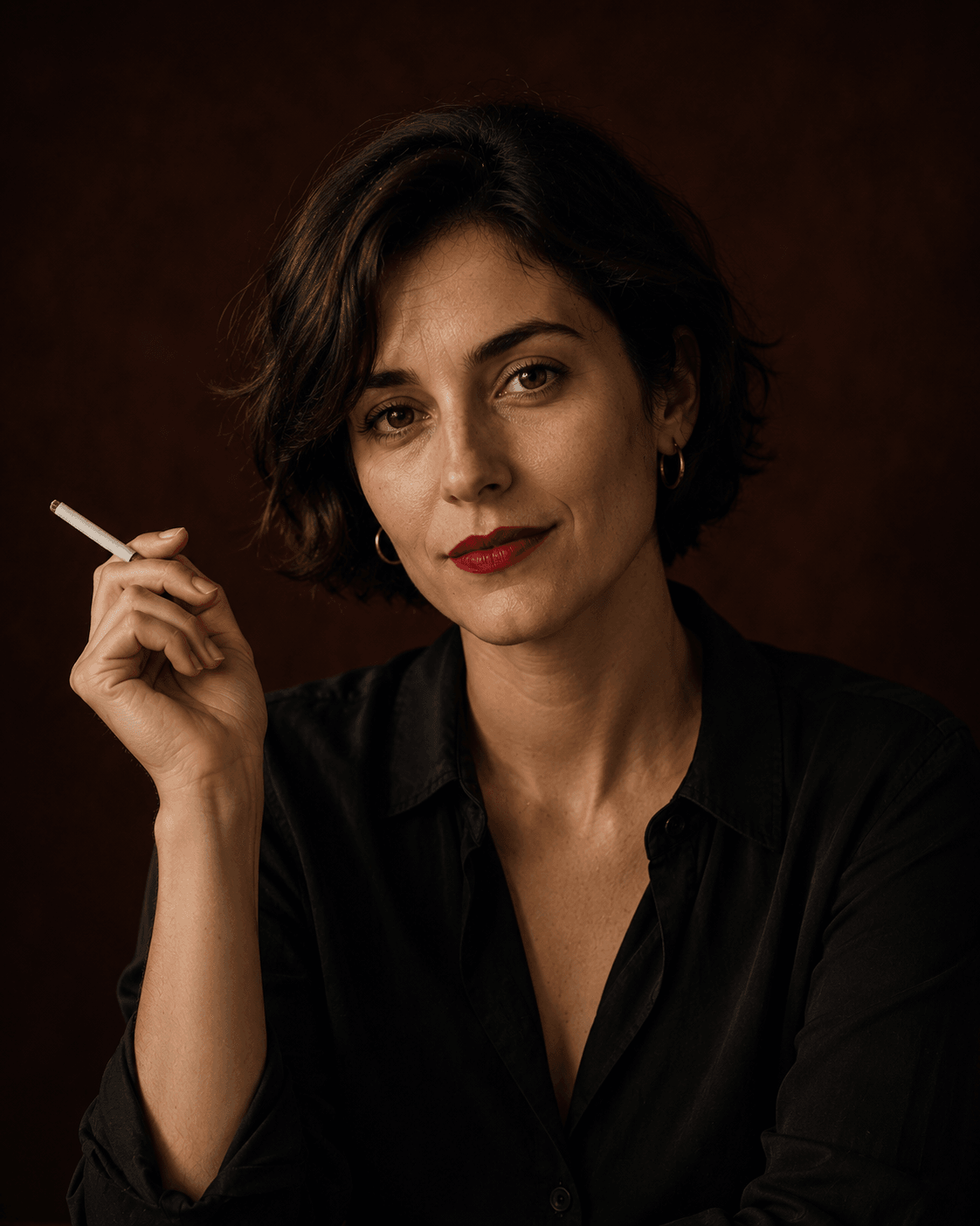 Portrait of Léa Mercier, Sopciaga Curator