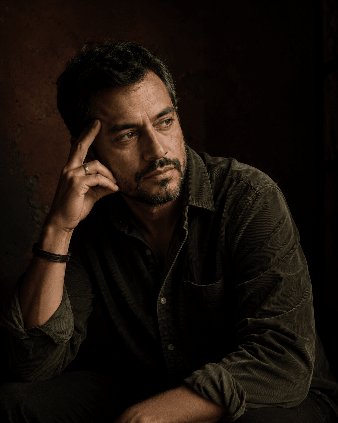 Portrait of Tomás Reyes, Sopciaga Curator