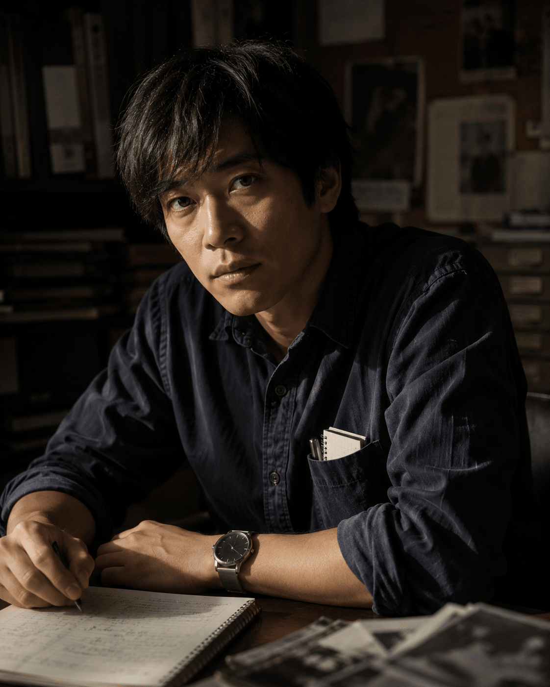 Portrait of Marcus Chen, Sopciaga Curator